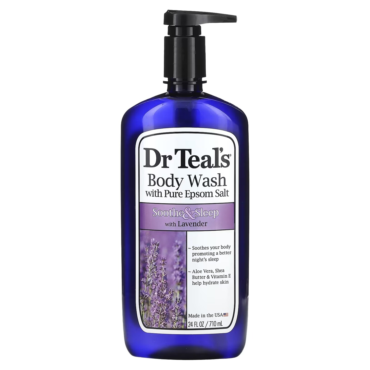 

Гель Dr Teal's with Pure Epsom Salt Lavender для душа, 710 мл