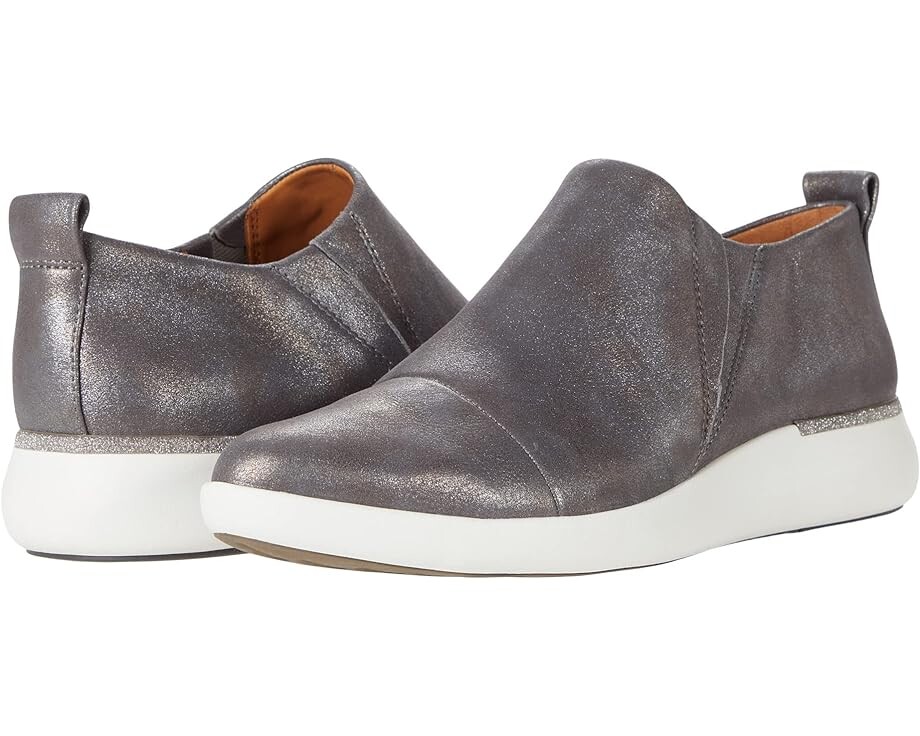 

Кроссовки Johnston & Murphy Dakota Cap Toe Slip-On, цвет Pewter Metallic Suede