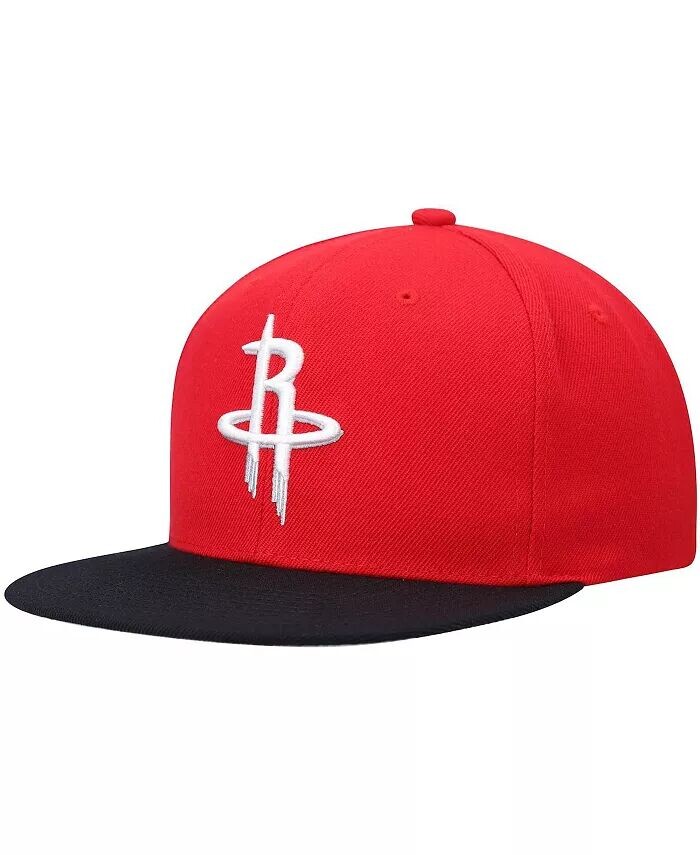 

Мужская красно-черная двухцветная кепка Snapback Houston Rockets Team 2.0 Mitchell & Ness, красный