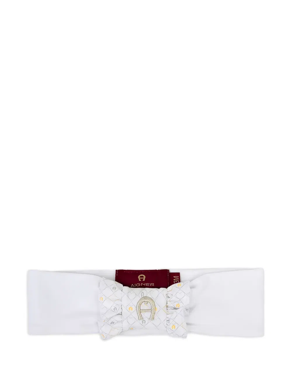 Повязка на голову с бантом Aigner Kids, белый