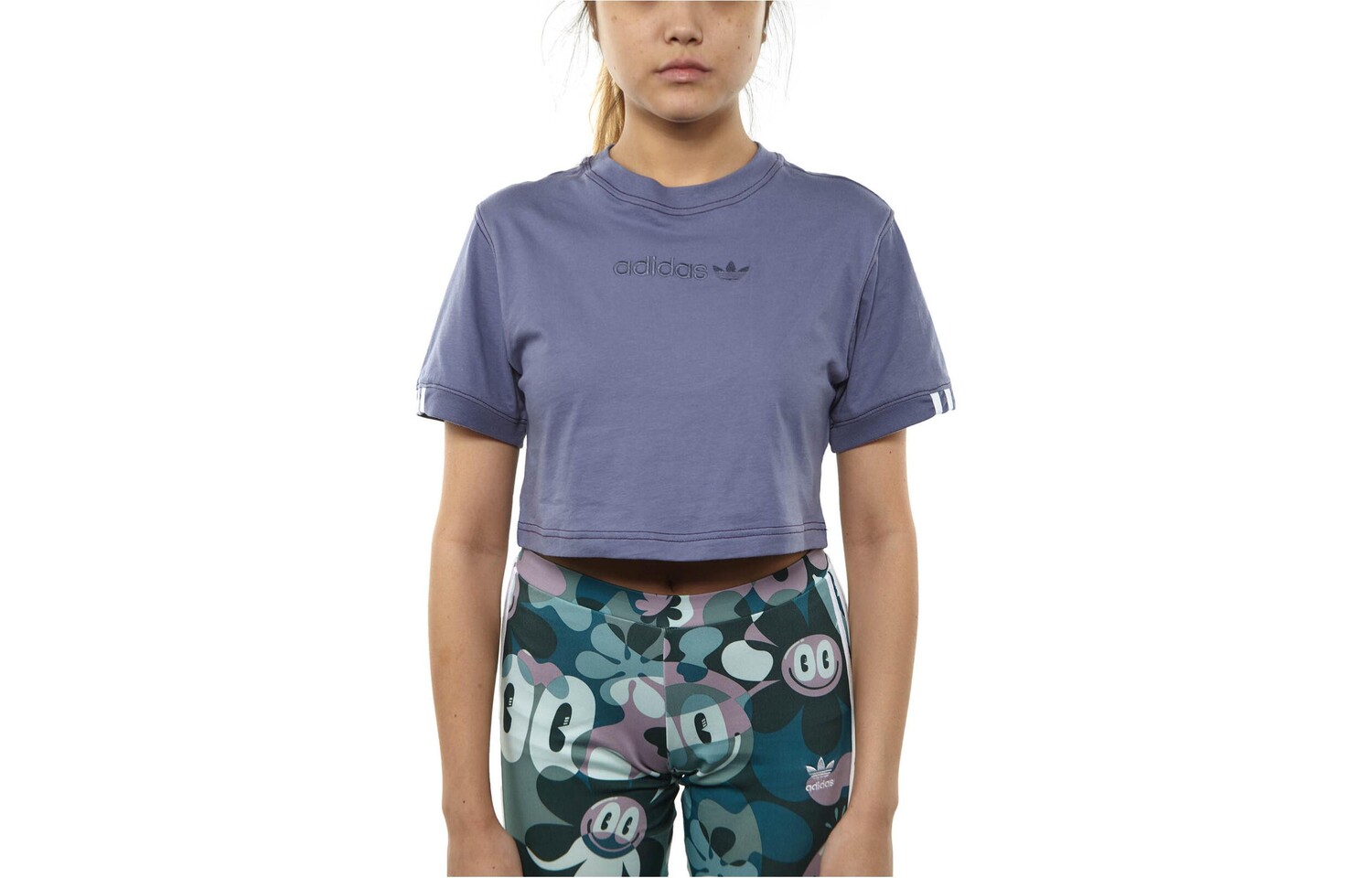 

Футболка женская фиолетовая Adidas
