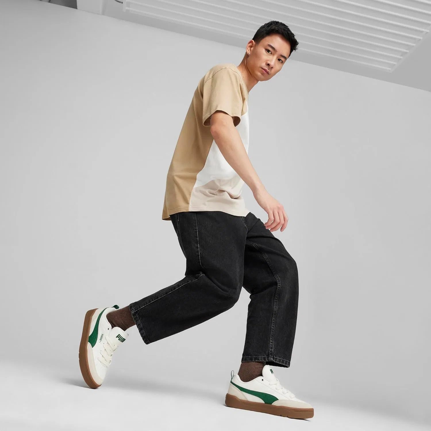 Кроссовки Puma Unisex Park Lifestyle OG, Warm White Vine Alpine Snow — фото 3