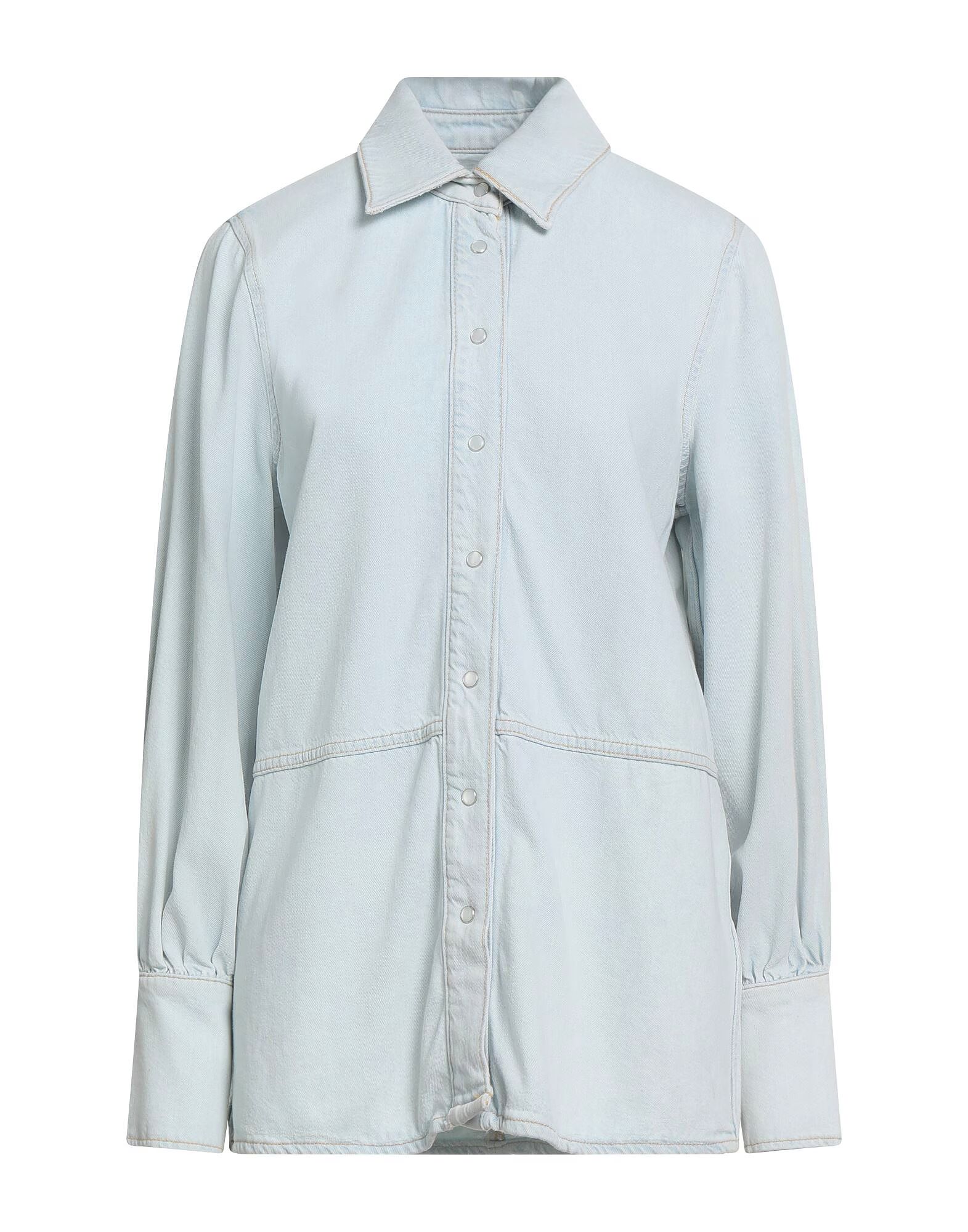 

Джинсовая рубашка Ganni, синий