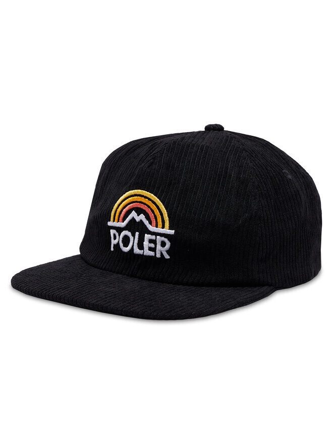 Бейсболка Poler, черный