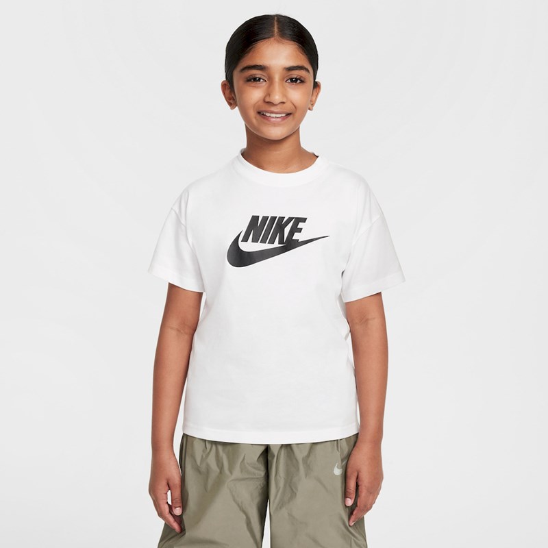 

Детская футболка футура Nike, белый