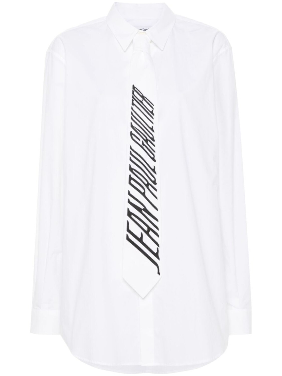 

Jean Paul Gaultier рубашка с завязками, белый