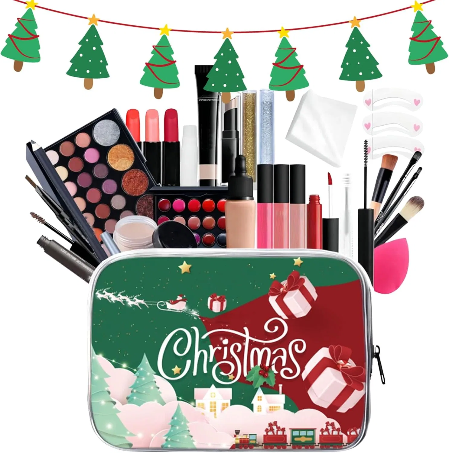 Набор косметики Christmas Makeup Kit для женщин, 27 предметов, KIT004G
