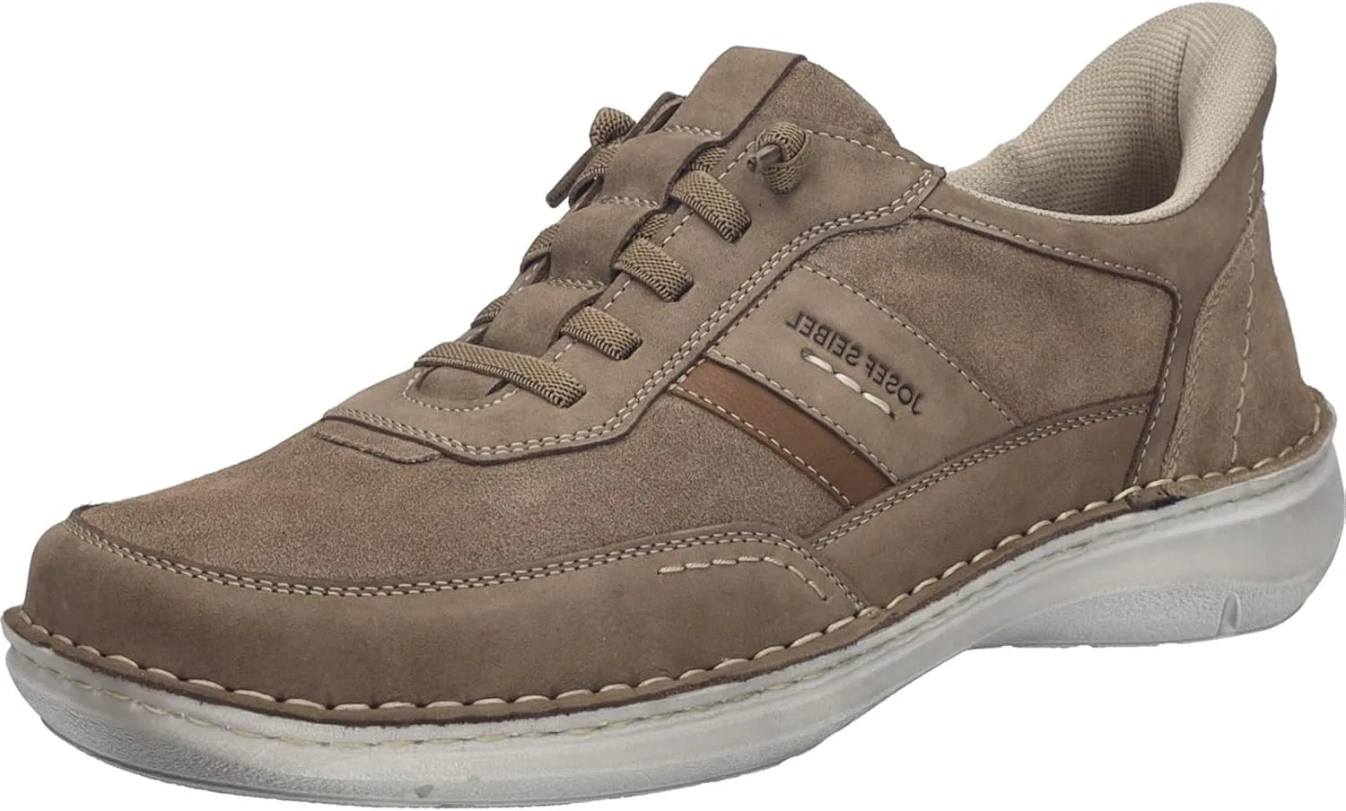 Мужские кроссовки Josef Seibel New Anvers.26, ширина K (очень широкая), сменная стелька, Sand Combi