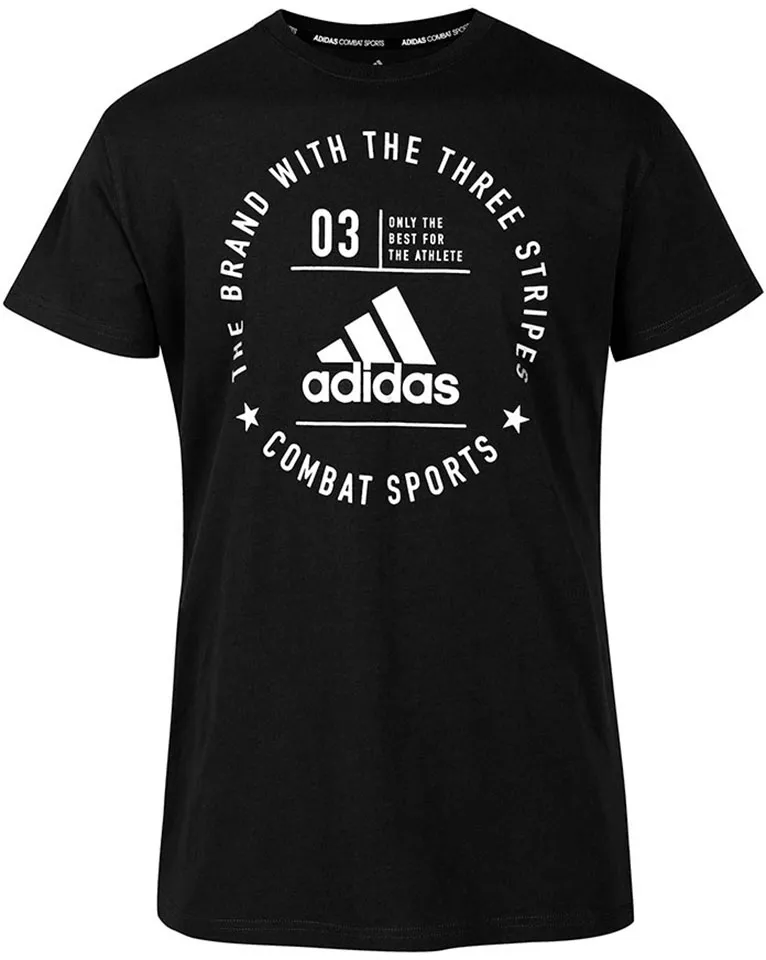 

Футболка adidas Performance "Боевые виды спорта", черно-белый