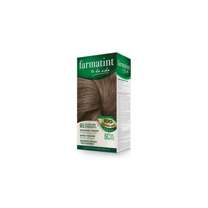 

Краска для волос Tintes Farmatint, 6C Rubio Oscuro Ceniza