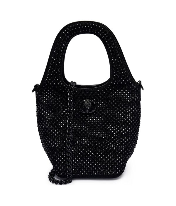 

Сумка кожаная Kurt Geiger Chelsea Crystal, черный