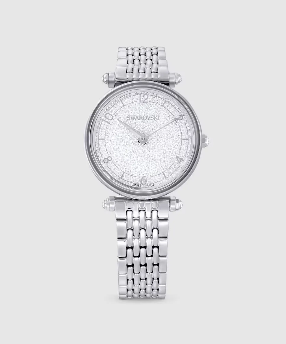 

Женские часы Crystalline Wonder из нержавеющей стали серебристого цвета Swarovski