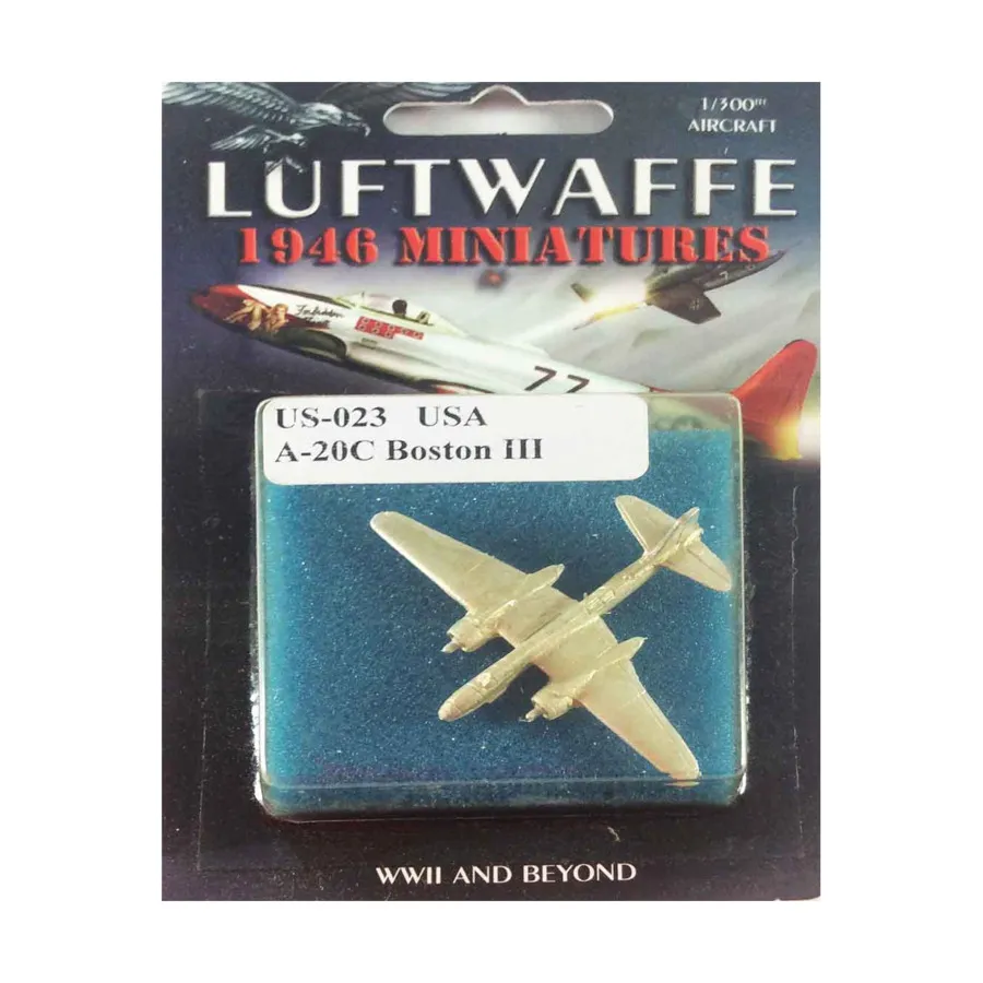 

Дуглас А-20С - Бостон III, Luftwaffe 1946 Miniatures - United States (1:300)
