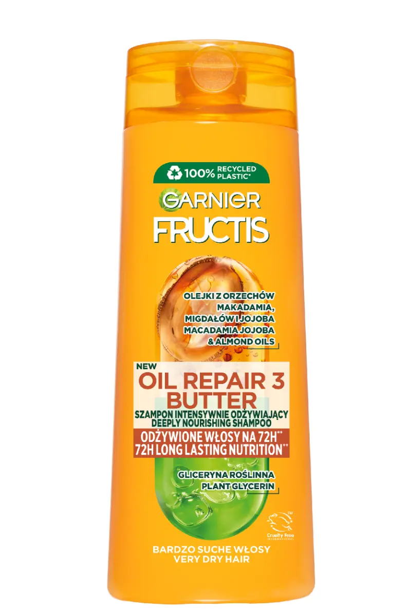 

Fructis Oil Repair 3 Butter шампунь, 400 ml