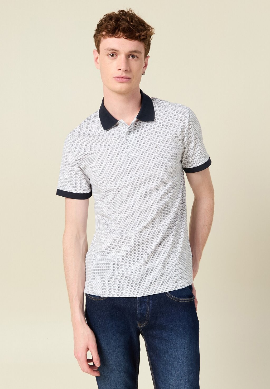 

Рубашка поло BONOBO Jeans, белый