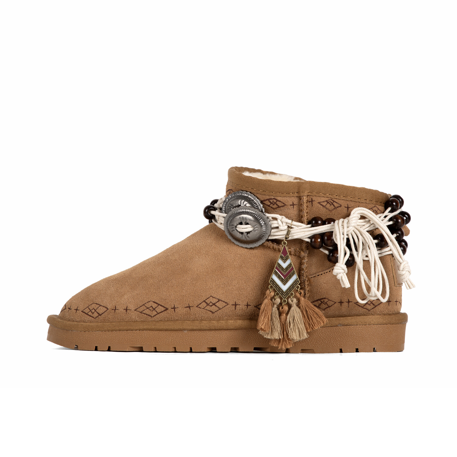 Ботинки зимние UGG Classic Ultra Mini, темно-коричневый