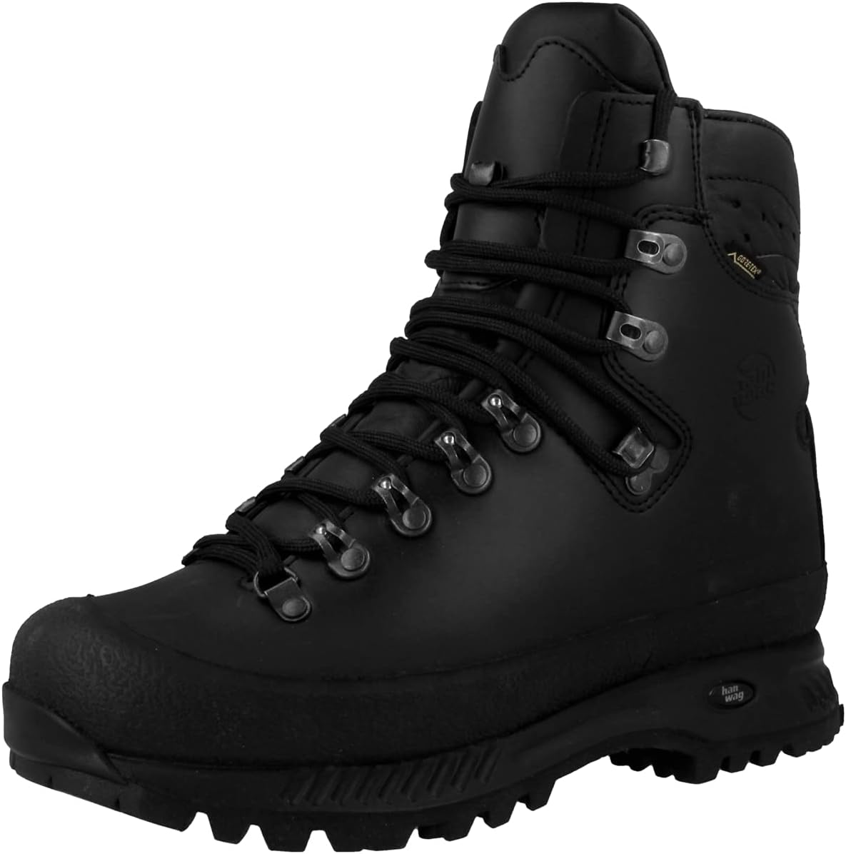 Мужские альпинистские ботинки Hanwag Alaska GTX Han Wag, черный — фото 4