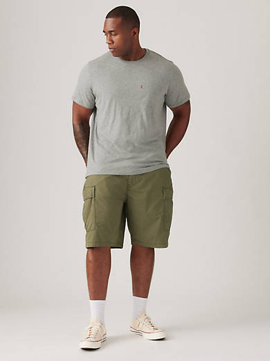 

Легкие мужские шорты Carrier Cargo (для больших и высоких) Levi's, цвет Olive Night - Green