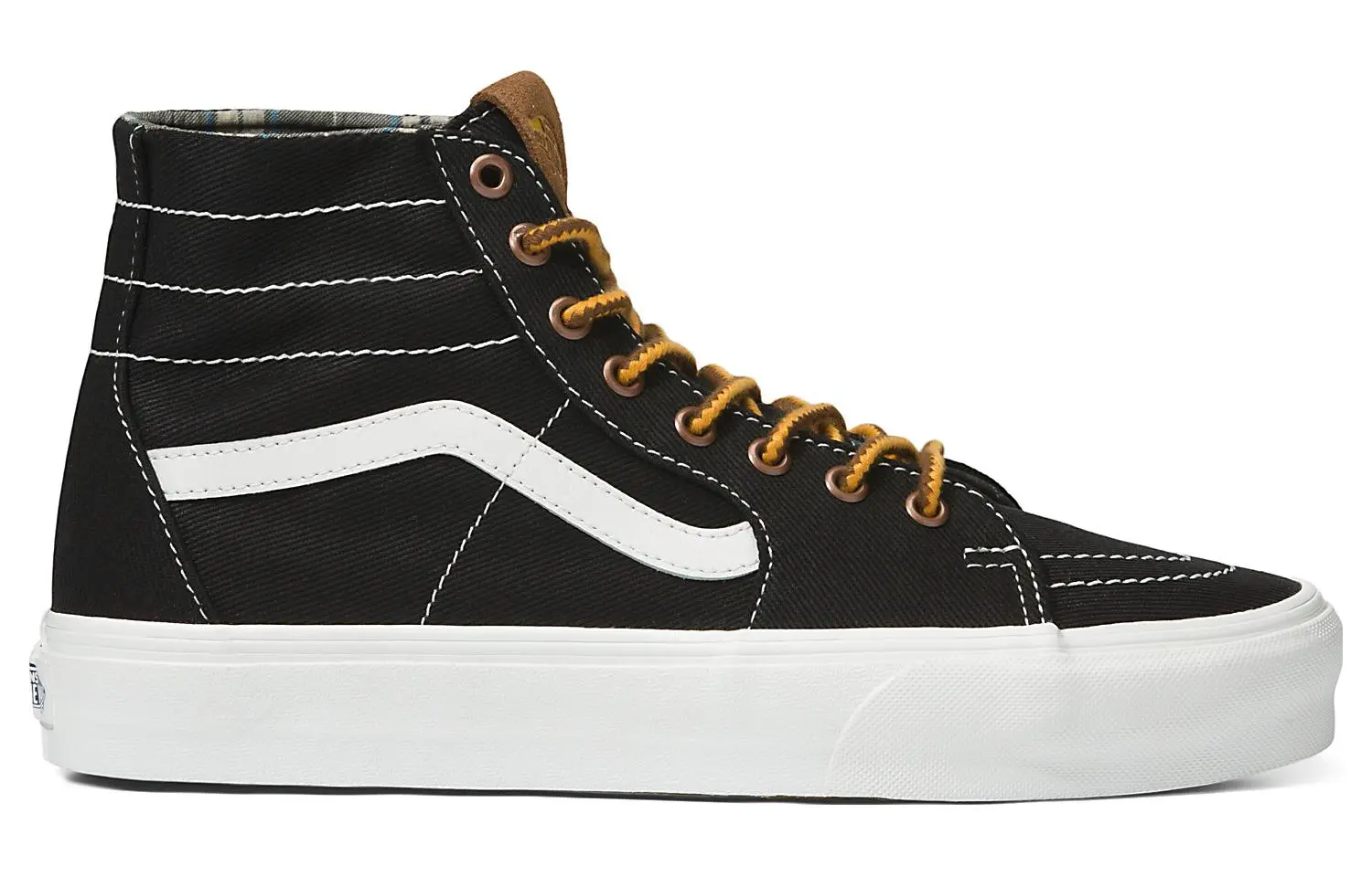 

Кроссовки Vans SK8-HI Ca Throwback 'Black Yellow'