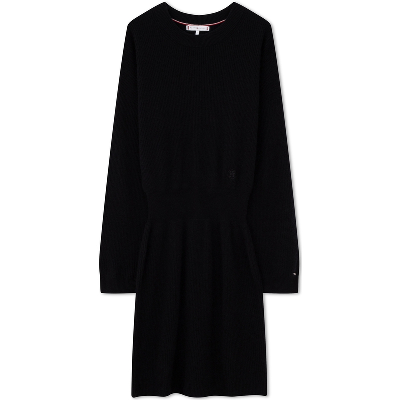 

Женское платье с длинными рукавами Tommy Hilfiger, черный