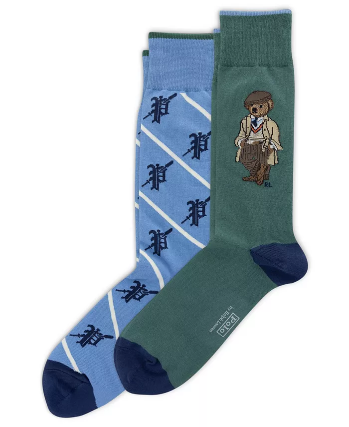 

Мужские носки с резинкой 2 шт Polo Ralph Lauren