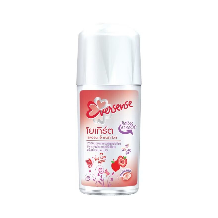 

Eversense Roll On Extra White Red Love Apple 45 мл, Red