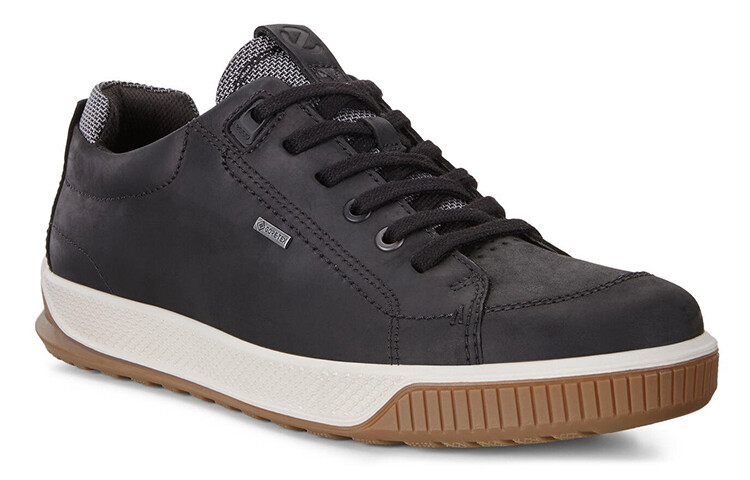 Кеды Ecco Skateboard Shoes Men Low-Top Черные — фото 3