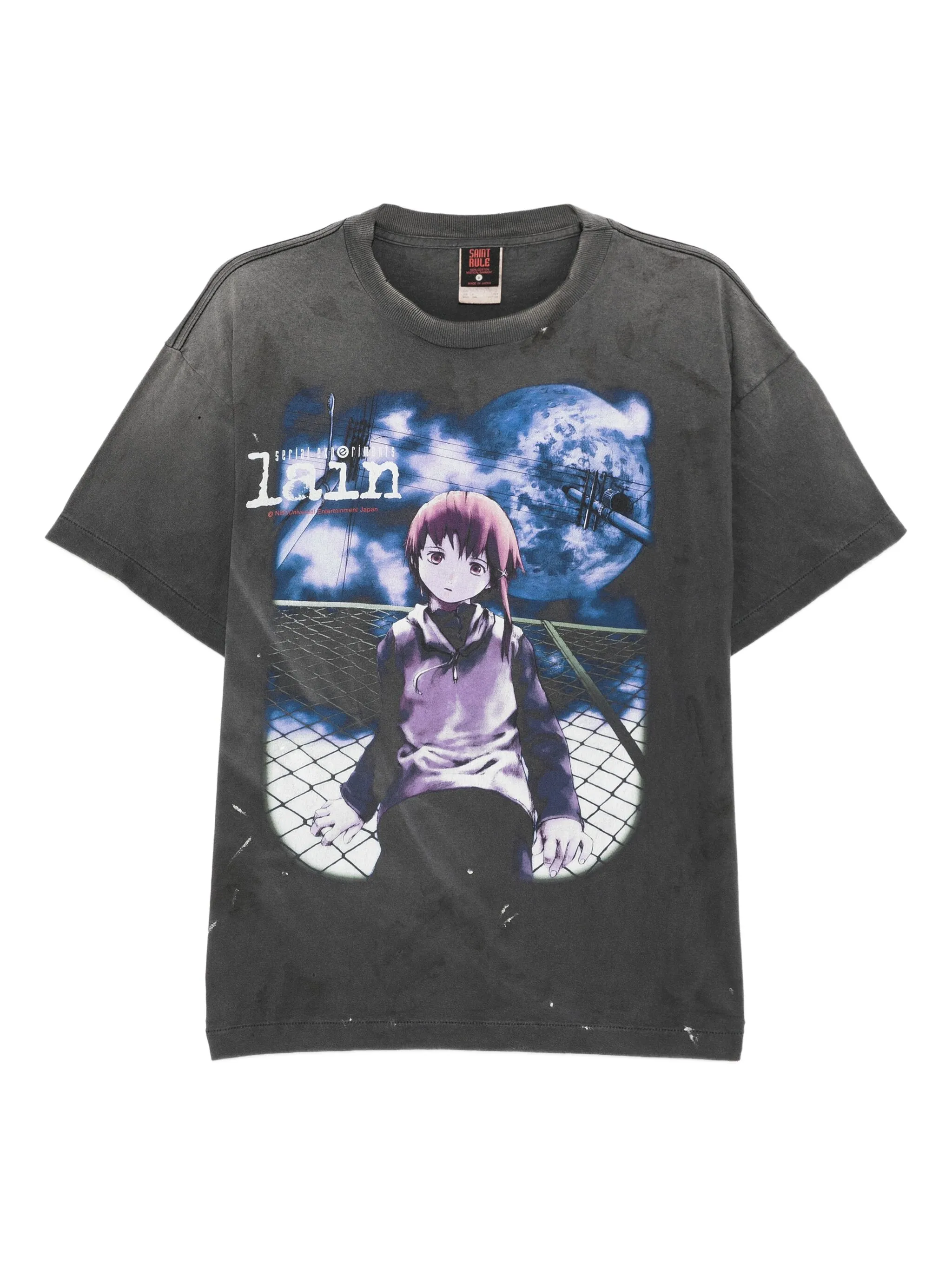 

Футболка с графичным принтом Saint Mxxxxxx, серый