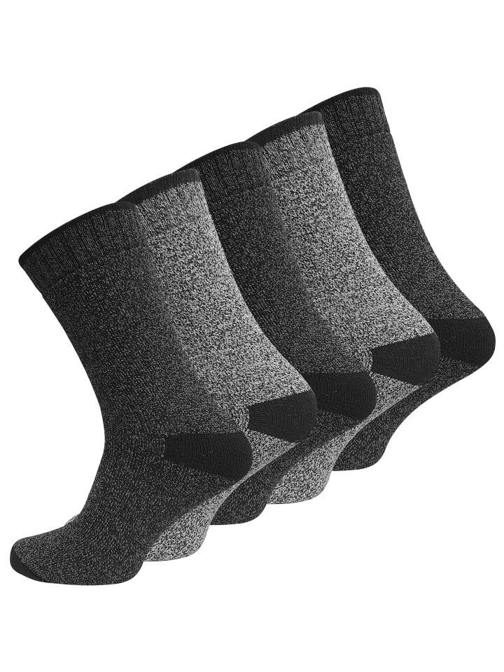 

Носки Cotton Prime Boot Socks Outdoor 10 Paar, цвет schwarz/grau