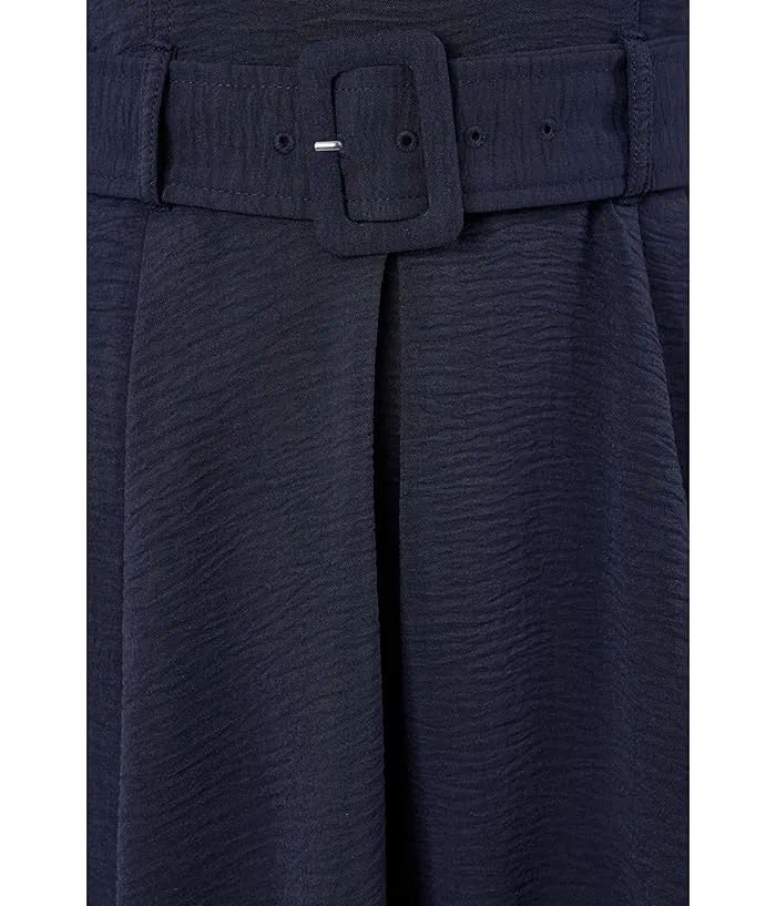 Платье A-силуэта Sleeveless Belted High Low Calvin Klein, Indigo — фото 4