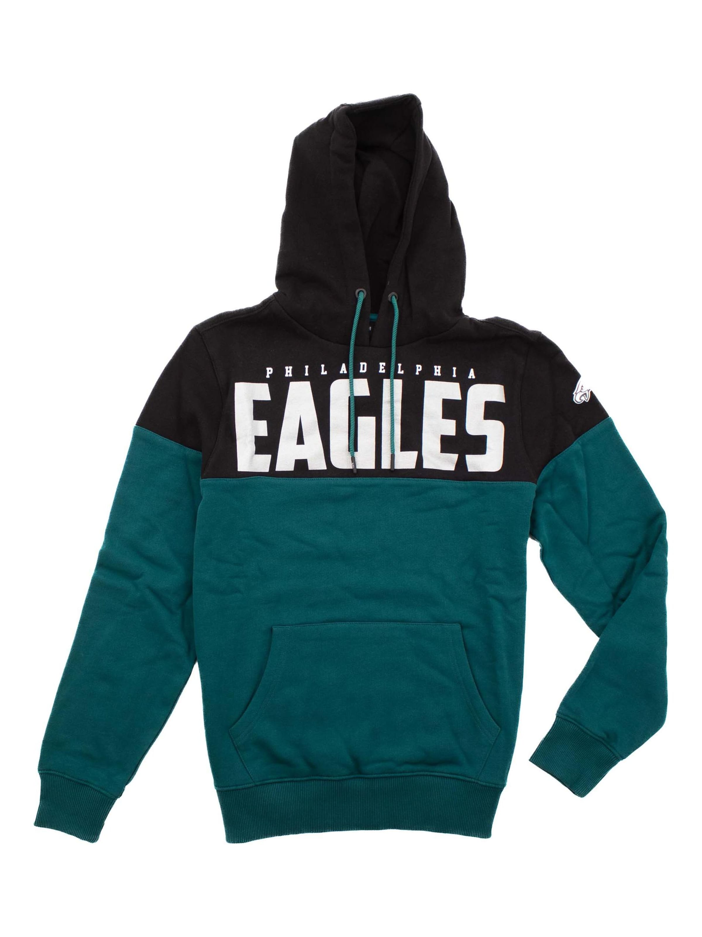 

Fanatics Толстовка 'NFL Football Philadelphia Eagles Pannelled OTH' в зеленом цвете