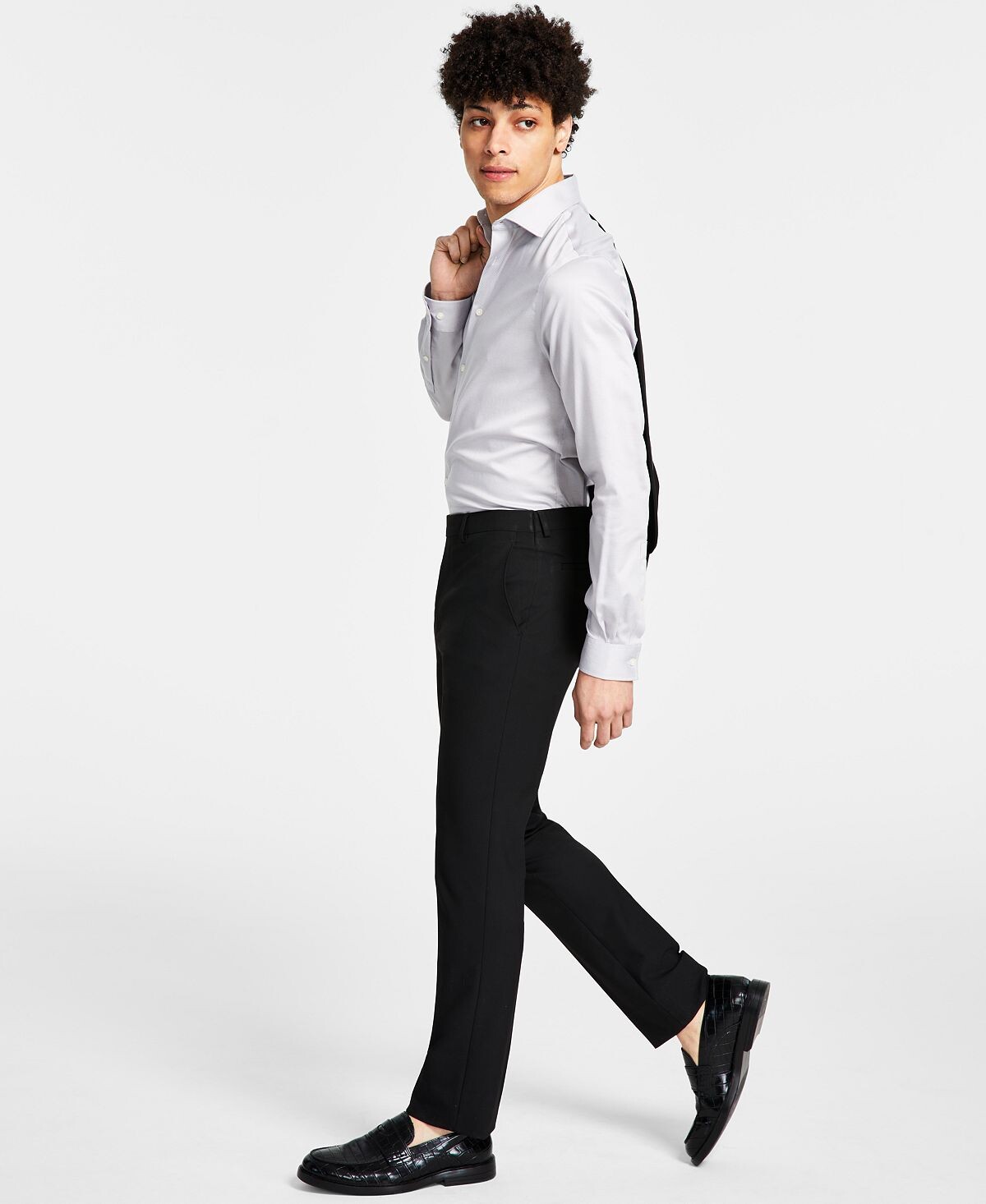 

Мужские эластичные брюки современного кроя DKNY
