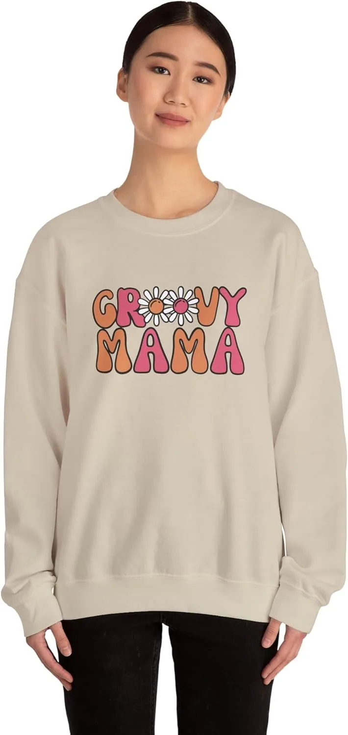 Свитшот Groovy Mama, уютный и удобный — фото 4