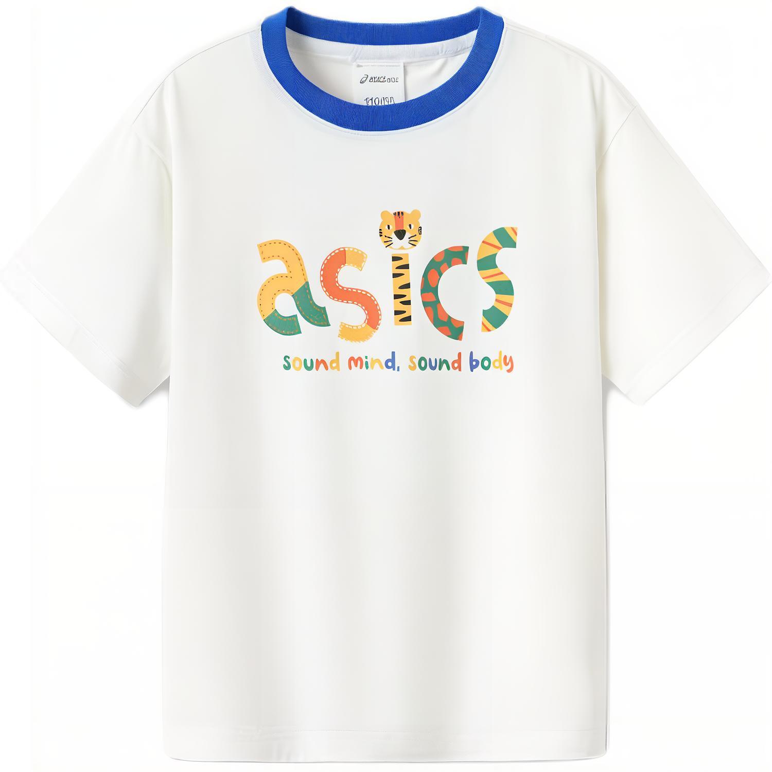 

Детская футболка для детей от 3 до 7 лет Asics, белый