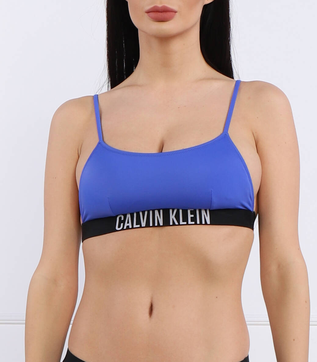 

Верх бикини Calvin Klein Swimwear, синий