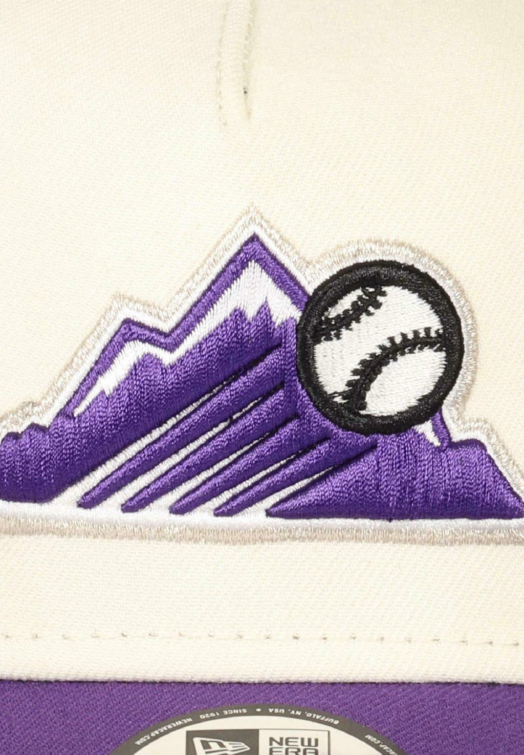 

Кепка Colorado Rockies Mlb All-Star Game 2021 Sidepatch Chrome 9Forty A-Frame Snapback New Era, белая