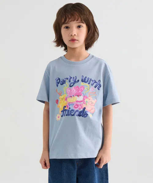 Детская футболка MUSINSA STANDARD KIDS с коротким рукавом