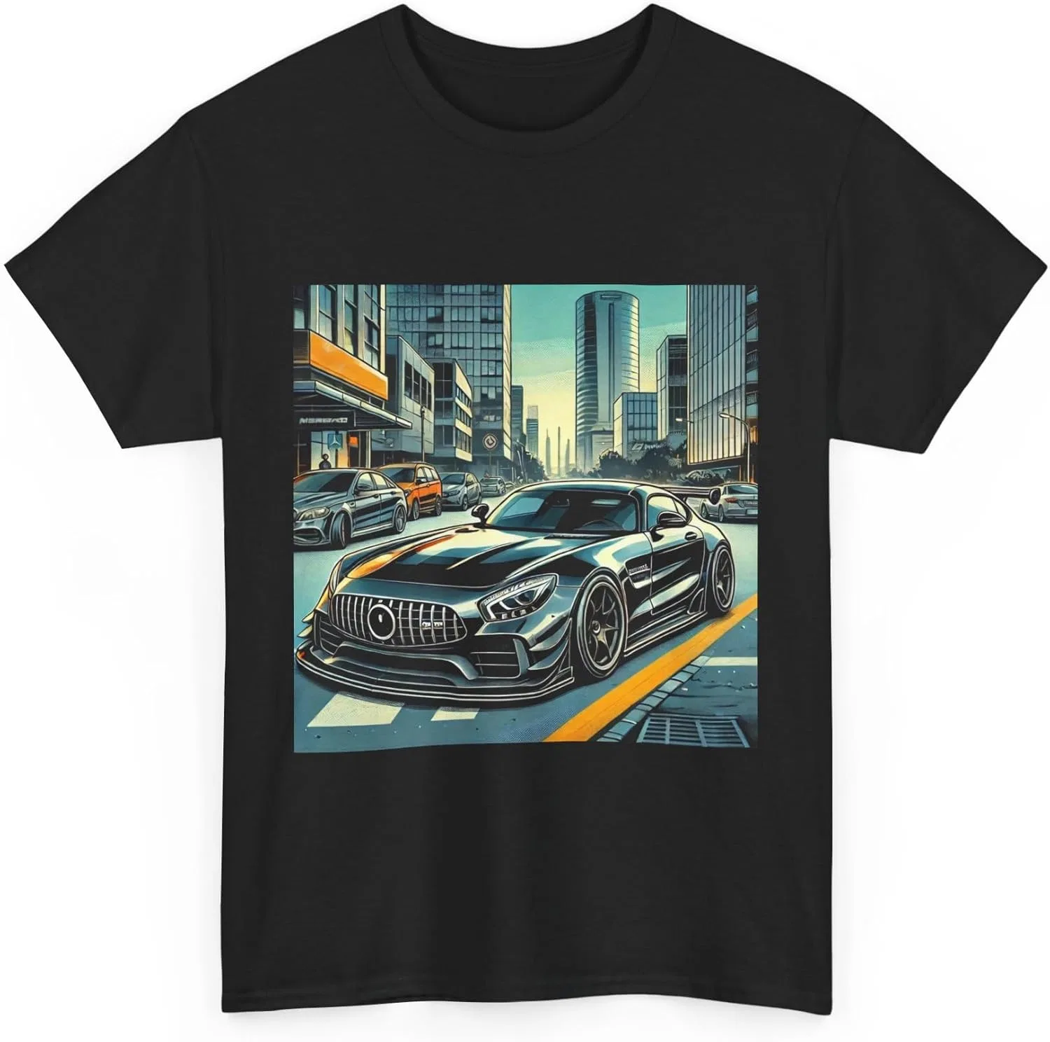Мужская футболка AMG GT Style Classic Euro Fans