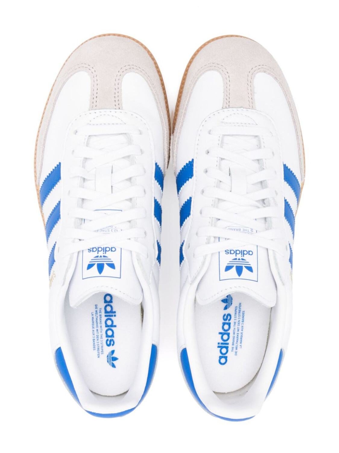 Adidas кроссовки Samba OG, белый — фото 3