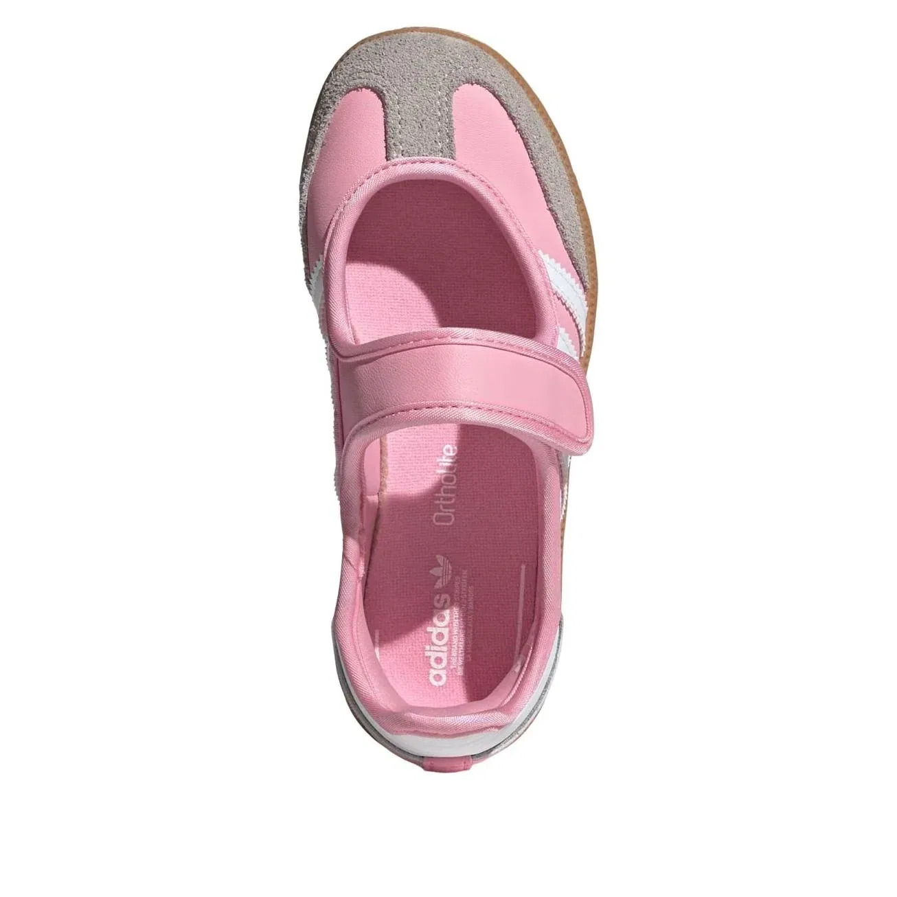 Кроссовки Adidas Samba Jane 'Light Pink White' JP9541, розовый — фото 2