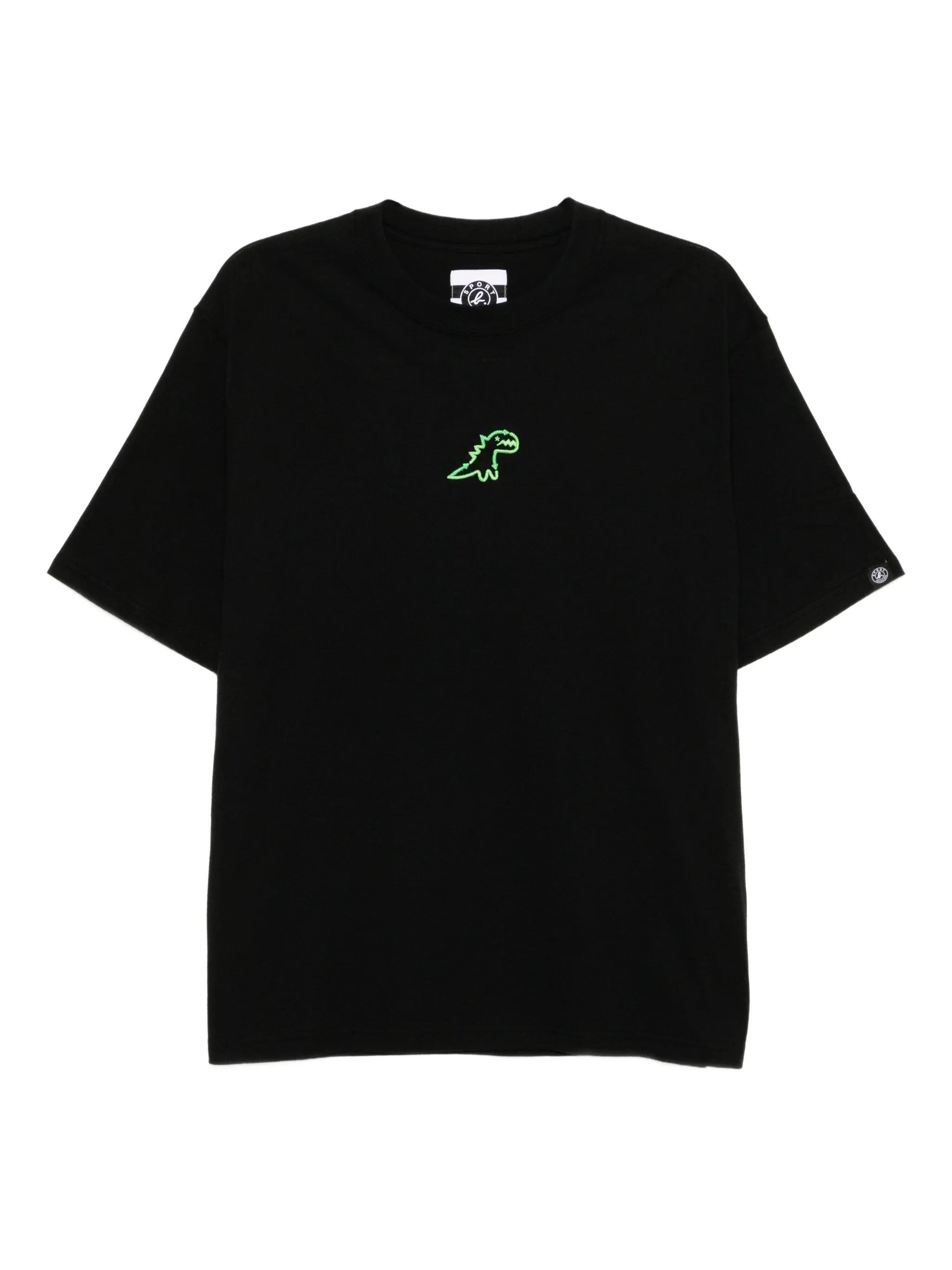 

Футболка с вышитым логотипом Sport B. By Agnès B., черный