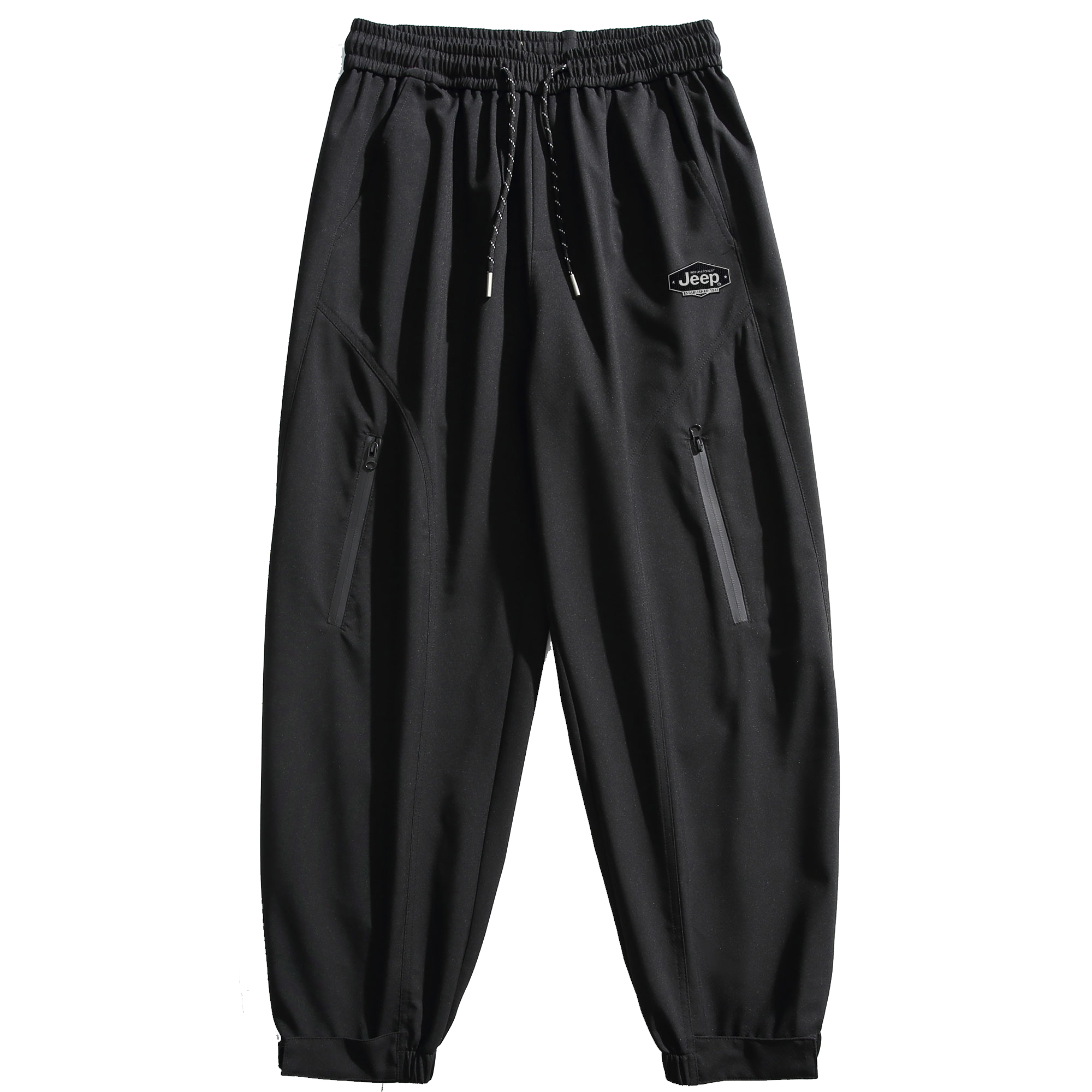 

Повседневные брюки унисекс Jeep, Matte Black-Fleece-Lined