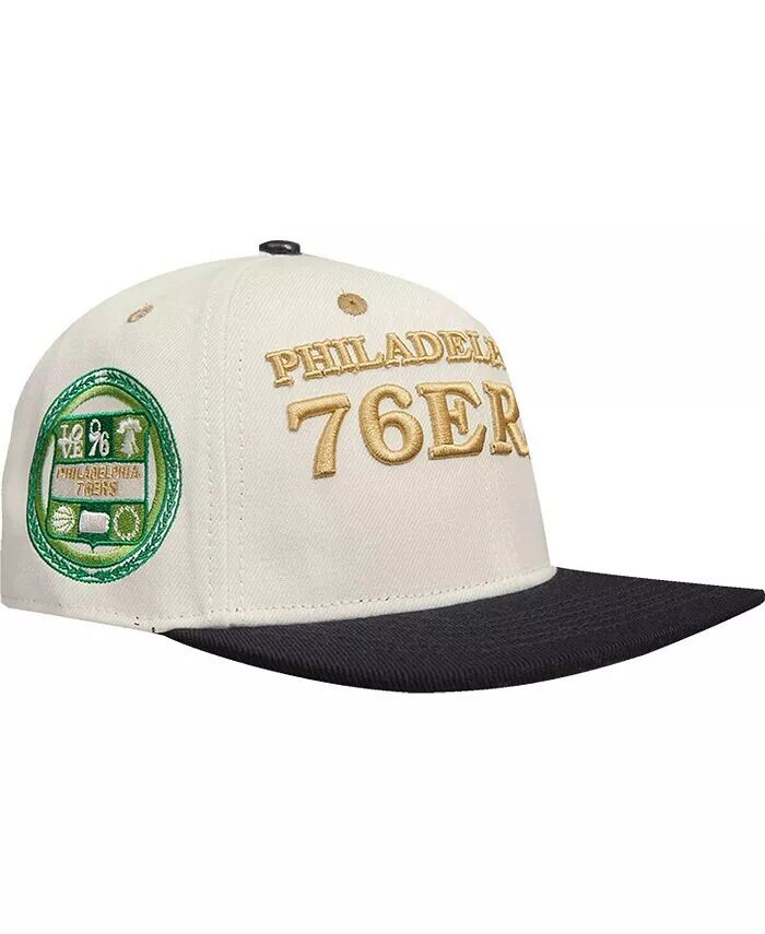 

Мужская кремово-черная кепка Snapback с обложкой альбома Philadelphia 76ers Pro Standard, белый
