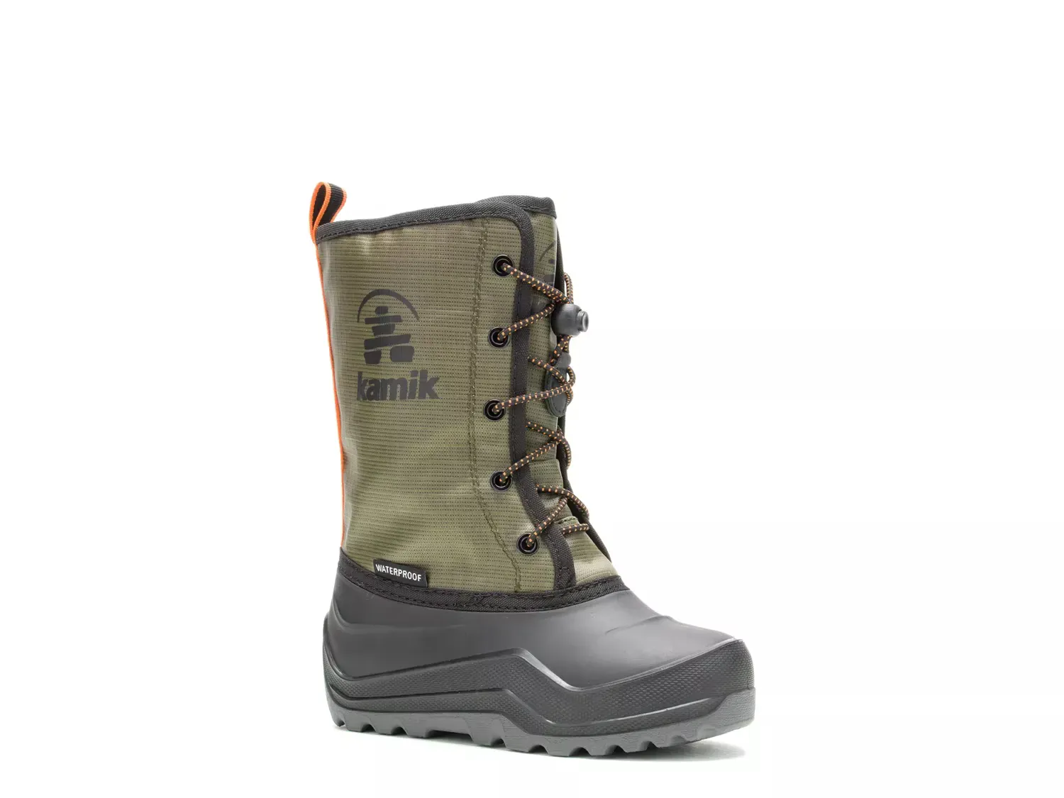 

Снежные ботинки Snowmate - детские Kamik, Dark Olive Green