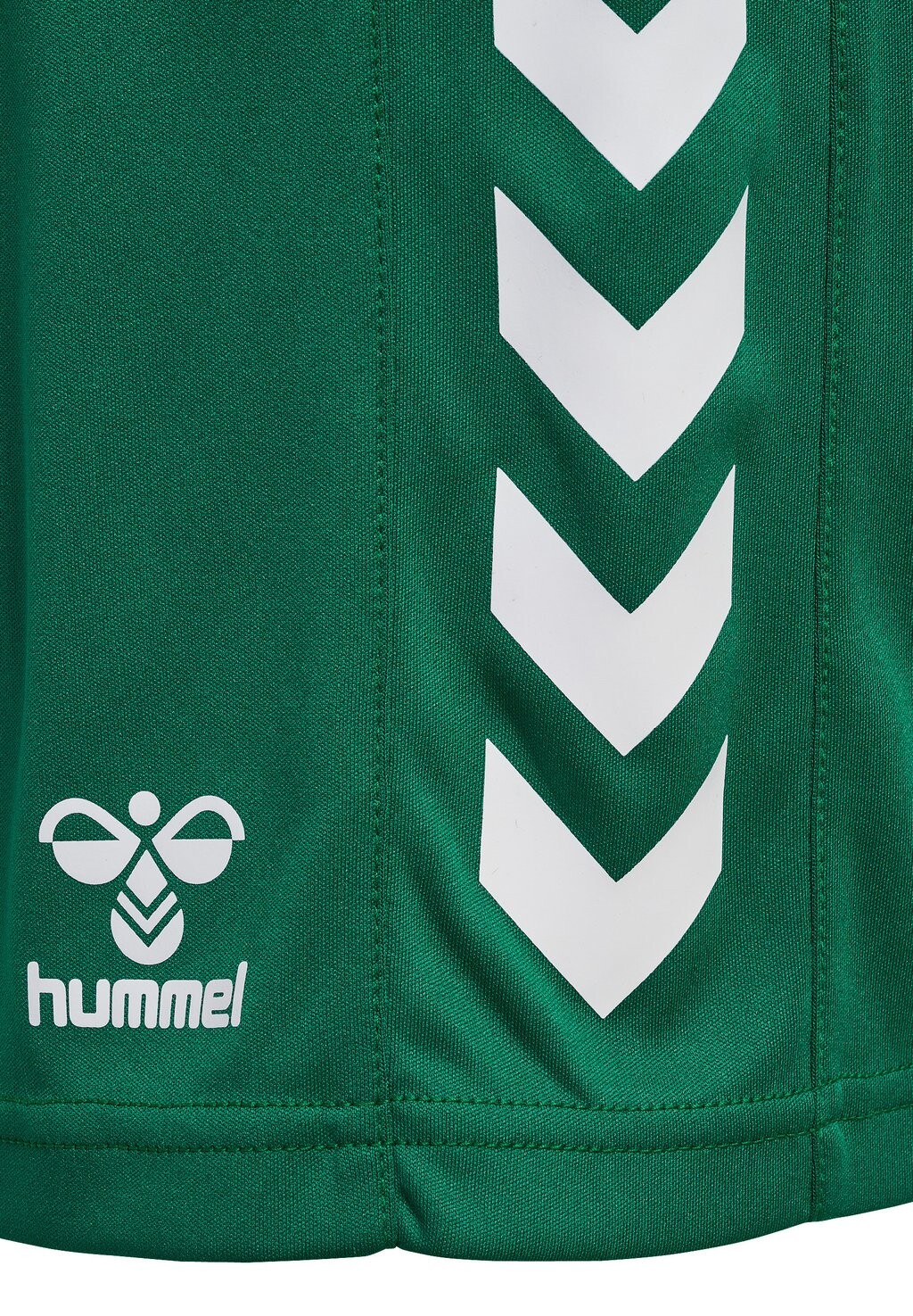 Короткие спортивные брюки CORE XK POLY Hummel, цвет evergreen — фото 3