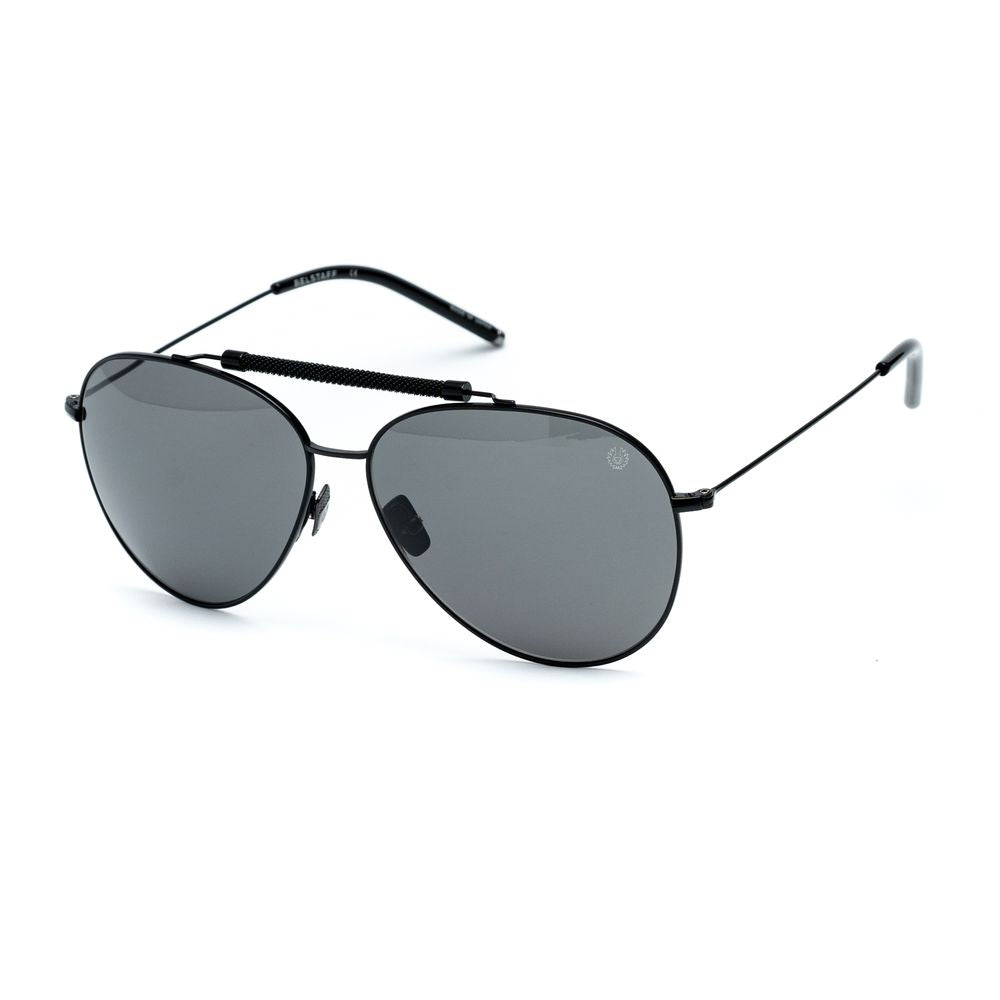 

Мужские солнцезащитные очки Belstaff Titanium, черный