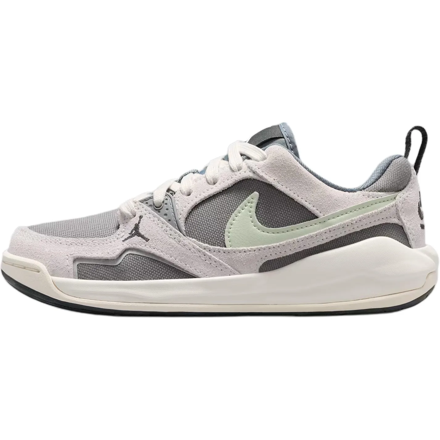 Jordan Кроссовки CMFT Era из искусственной кожи дышащие низкие детские повседневные Cool Gray унисекс