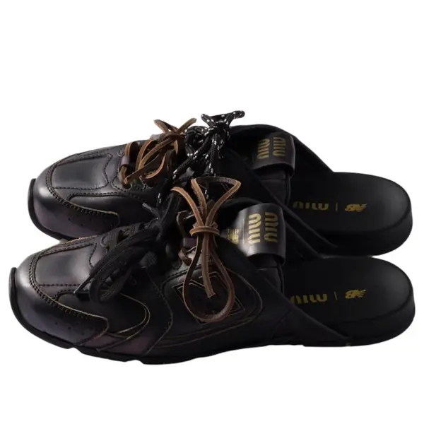 Сандалии x miu miu 530 sl mule 5e333e-3g48-f0002 New Balance, черный — фото 2