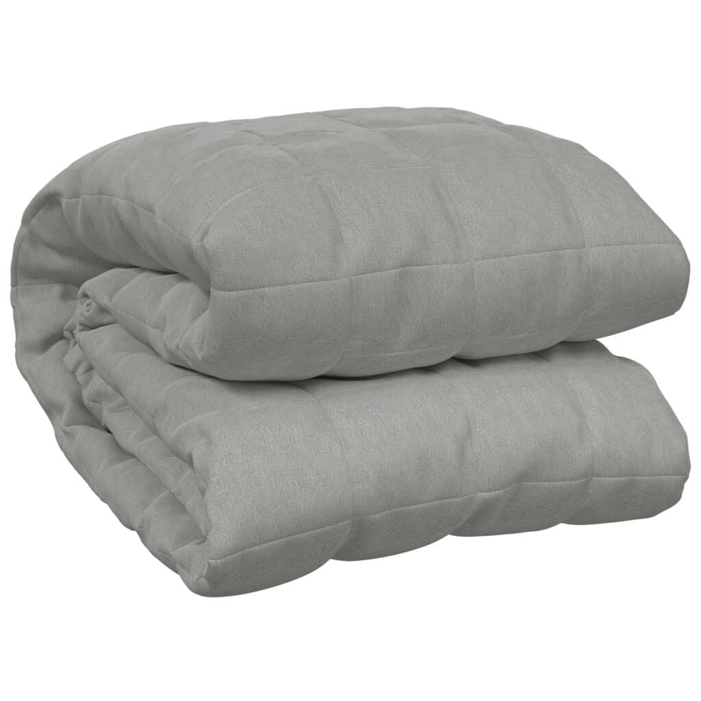 

Одеяло утяжеленное The Living Store серое 200х220 см 13 кг ткань, серый