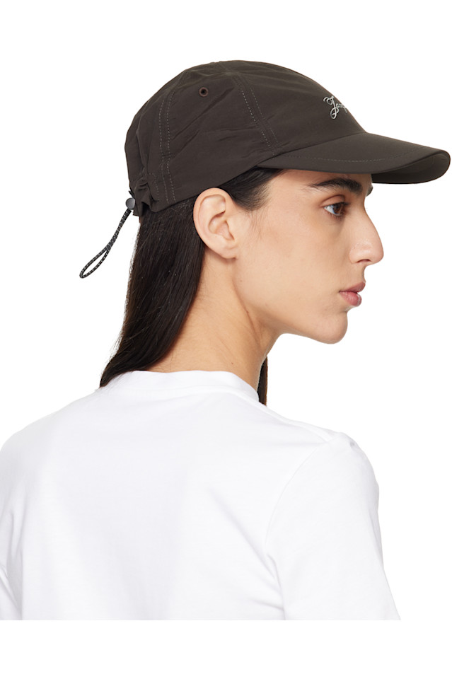 Jacquemus Бейсболка Brown 'the baluchon' — фото 3